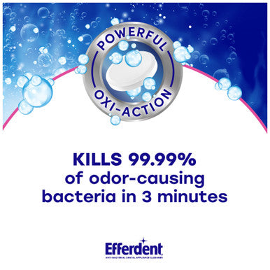 Efferdent Complete Clean Anti-Bacterial 102 Tabs By Efferdent