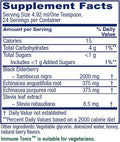 Vitanica Immune Tonic Black Elderberry Syrup Immune Support 4 Ounce