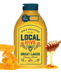 Local Hive Clover Raw & Unfiltered ÃƒÂ¢Ã¢â€šÂ¬Ã¢â‚¬Å“ 16 oz | 100% Pure U.S. Honey | Natural Sweetener Sourced from American Bees & Beekeepers | Premium Clover Flavor | Ideal for Tea, Baking & Cooking