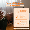 Pink Stork Pumping Moms Lactation Supplement - Support Breast Milk Supply and Flow with Goat's Rue Milk Thistle and Moringa Fenugreek- Breastfeeding Essentials for Moms - 60 Capsules