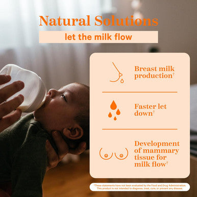 Pink Stork Pumping Moms Lactation Supplement - Support Breast Milk Supply and Flow with Goat's Rue Milk Thistle and Moringa Fenugreek- Breastfeeding Essentials for Moms - 60 Capsules