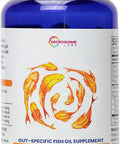 Microbiome Labs Gut-Specific Fish Oil Supplement - Omega 3 Pills with Superior EPA DHA DPA Ratio to Support Immune & Gut Health - Natural Lemon Flavor to Minimize Fishy Burps (60 Softgels)