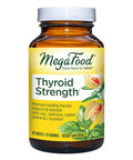 MegaFood Thyroid Strength - Mineral Supplement - Thyroid Support For Women With Ashwagandha Zinc Selenium Copper Iodine & L-Tyrosine & Herb Blend - Vegetarian - 90 Tabs (45 Servings)