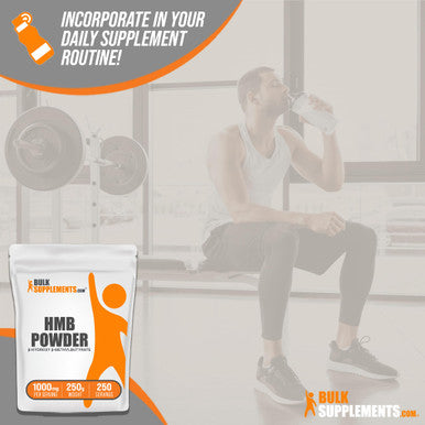 Bulksupplements.Com Hmb Powder - As Calcium Hmb, Beta-Hydroxy Beta-Methylbutyrate - Hmb Powder Supplements, Gluten Free - 1000Mg Per Serving, 250G (8.8 Oz) (Pack Of 1)