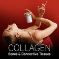 Codeage Organic Bone Broth Collagen Peptides Capsules Supplement Grass Fed Beef Bone Broth -Range Chicken Bone Broth Turmeric & Ashwagandha - Collagen Types I II III - Non-GMO - 180 Capsules