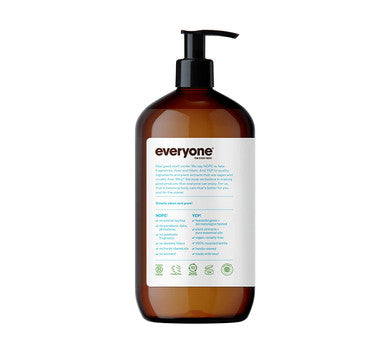 Everyone Nourishing Hand and Body PlantBased Lotion with Pure Essential Coconut Oil Aloe Vera Vitamin E Unscented 32 Ounce Pack of 2