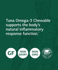 Standard Process Tuna Omega-3 Chewable - Whole Food Antioxidant, Brain Health And Brain Support, Skin Health And Hair Health With