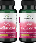 Swanson Soy Isoflavones 60 Capsules (2 Pack)