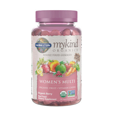 Garden of Life Organics Women'S Gummy Vitamins - Berry - Certified Organic Non-Gmo Vegan & Organics Men'S Gummy Vitamins Multi Berry 120 Count