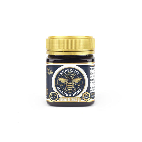 SuperLife - Manuka Honey MGO 263+ (UMF 10+) 500g, Raw Honey, Pure & Unpasteurised Monofloral New Zealand Honey