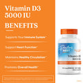 Doctor's Best Vitamin D3 5000 IU 360Softgls