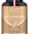 Laboratoires Nutrimea Glutathione - Reduced to 98% - Formula with Precursors Including NAC + Vitamin C - Boosts Immunity Antioxidant Anti-ageing Brighter Skin - 90 Vegan Capsules - Nutrimea - Made in France
