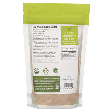 Banyan Botanicals Bhumyamalaki Powder Organic Liver Health Supplement* Phyllanthus Spp. For Natural Detoxification & Cleansing Of The Liver* 1/2 Pound Non Gmo Sustainably Sourced Vegan