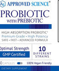 Approved ScienceProbiotics with Prebiotics 10Strand Vegan Probiotic 1 Bottle