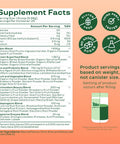 Bloom Nutrition Superfood Greens Powder Digestive Enzymes with Probiotics and Prebiotics Gut Health Bloating Relief for Women Chlorella Green Juice Mix with Beet Root Powder 25 SVG Peach