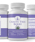 PURE ORIGINAL INGREDIENTS Chaste Tree Berry Extract, (100 Capsules) Always Pure, No Additives Or Fillers, Lab Verified