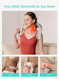 Skg Neck Massager For Pain Relief Deep Tissue, 6D Kneading Neck Massager Cordless Shiatsu Neck And Shoulder Massage With Heat Electric Massage Gifts For Men And Women