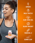 Century Systems The Cleaner Detox, Powerful 14-Day Complete Internal Cleansing Formula For Women, Support Digestive Health, 104 Vegetarian Capsules