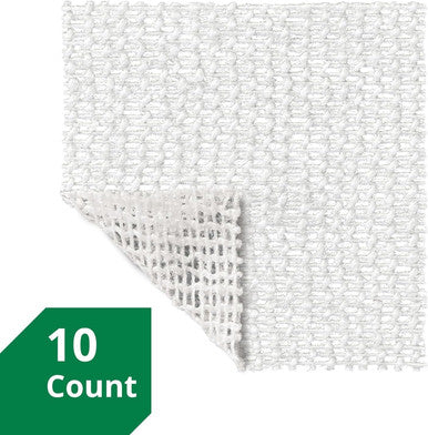 Curad Bloodstop Hemostatic Gauze Helps Stop Bleeding Quickly 1" x 1" 10 Count (Pack of 2)