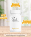 Supersmart Asc2P 500 mg Per Day Magnesium Ascorbyl Phosphate AntiAging Antioxidant Supplement Powerful Form of Vitamin C NonGMO Gluten Free 60 Vegetarian Capsules