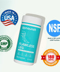 Upnourish Anti Cellulite And Varicose Veins Support, Restless Leg Relief, Leg Circulation Booster With Caviar Collagen, Sod, Butchers Broom & Horse Chestnut Capsules, 90 Ct