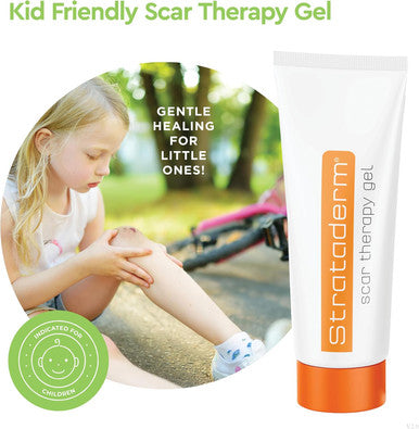 Strataderm Professional Scar Therapy Gel Old And Scars From General Surgery, Trauma, Wounds, Burns, Bites, Acne & Skin Disease Reduces Redness, Discoloration, Discomfort & Itch 5G (0.17Oz)