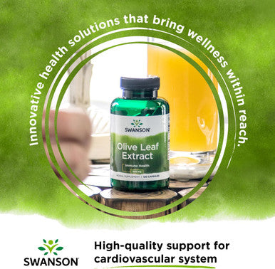 Swanson Immune Health Essentials Bundle: Olive Leaf Extract with 20% Oleuropein - Vitamin D3 5000 IU
