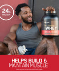 Optimum Nutrition Gold Standard 100% Whey Protein Powder Vanilla Ice Cream 2 Pound
