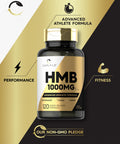 Carlyle Hmb Supplement | 1000 Mg | 120 Capsules | Non-Gmo And Gluten Free Advanced Athlete Formula
