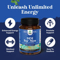 Natures Craft Advanced Diindolylmethane DIM Supplement for Men - Estrogen Blocker for Men with DIM 200mg Panax Ginseng Grapeseed Astragalus & BioPerine - Aromatase Inhibitor DIM Complex for Hormone Balance for Men
