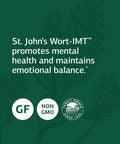 Standard Process St John'S Wort-Imt - Whole Food Mental Health And Stress Relief With Organic Carrot, Alfalfa, Carrot Oil, Calciu