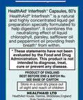 Interfresh 60 Soft Gel Capsules Twice Daily Fights Bad Breath And Aids In Digestion And Colon Health Feel Fresh All Day Long