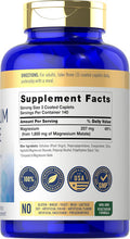 Carlyle Magnesium Malate 1800mg | 420 Coated Caplets | Vegetarian Non-GMO Gluten Supplement
