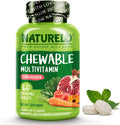 NATURELO Chewable Vitamin for Kids Ãƒâ€šÃ¢â‚¬â€œ Multivitamin with Whole Food Organic Fruit Blend - 60 Tablets for Children