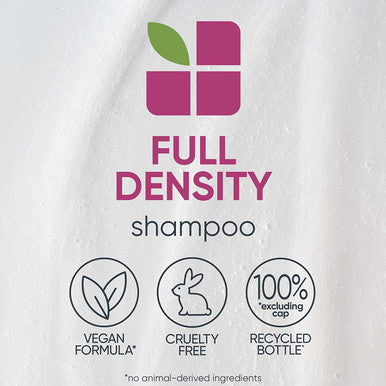 BIOLAGE Full Density Thickening Shampoo For Fuller and Thicker Hair With Biotin For Thin and Fine Hair Paraben and Silicone Free Vegan