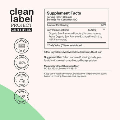 Saw Palmetto For Women And Men Saw Palmetto Supplement Extract Hormonal Balance, Urinary Health & Androgen Support Saw Palmetto For Men Prostate Saw Palmetto Capsules 500Mg 100 Day Supply