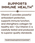 Nature'S Way Vitamin C With Rose Hips; 1000 Mg Per Serving; 100 Capsules