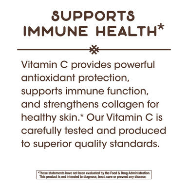 Nature'S Way Vitamin C With Rose Hips; 1000 Mg Per Serving; 100 Capsules