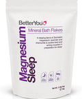 BetterYou Pure and Clean Bath Magnesium Flakes Bath Salts for Sleep, 47% Concentration, 35 Ounce