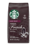 Starbucks Whole Bean Coffee, Dark Roast Coffee, French Roast, 100% Arabica, 1 bag (28 oz)