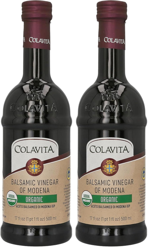 Colavita Balsamic Vinegar, Organic, 17 Fl Oz