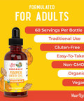 Maryruth Organics Pumpkin Seed Oil Cold Pressed | 2 Month Supply | USDA Organic Pumpkin Seed Liquid Drops for Men and Women | Urinary Health in Men | Sugar | Vegan | Non-GMO | 60 Servings