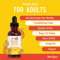 Maryruth Organics Pumpkin Seed Oil Cold Pressed | 2 Month Supply | USDA Organic Pumpkin Seed Liquid Drops for Men and Women | Urinary Health in Men | Sugar | Vegan | Non-GMO | 60 Servings