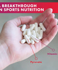 Microbiome Labs MyoMax - 100% Soy-Free Vitamin K2 (MK-7) Supplement - VIT K2 with Calcium Pyruvate to Support ATP Production, Muscle & Cardiovascular Health - Helps Extend Peak Fitness (30 Capsules)