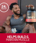 Optimum Nutrition Gold Standard Whey Vanilla Ice Cream - 5 Lbs