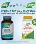 Nature'S Way Calcium Magnesium & Zinc 765 Mg Per Serving 250 Capsules