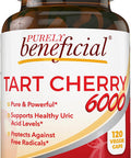 Tart Cherry Capsules 6000 mg - Montmorency Cherry, Extra Strength, Raw, Non-GMO, 120 Capsules(Vegetarian)