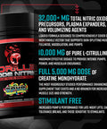 Gorilla Mode Nitric Stimulant Free Pre-Workout Best Tasting and Most Effective Stimulant Free Pre-Workout / Massive Pumps Vasodilation Power / 688 Grams (Fruit Punch)
