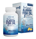 Nutrasumma High Purified Omega 3 Supplement Wild Alaskan Fish Oil Burpless & No Fishy Taste, 650Mg Epa &270Mg Dha Of 1250Mg Fish Oil Softgels, Gluten Free, Heart, Brain& Immune Support, 60 Servings