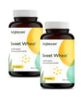 Brightcore Nutrition Sweet Wheat Immune Boost Pack of 2 x 180 Wheatgrass Juice Powder Capsules
